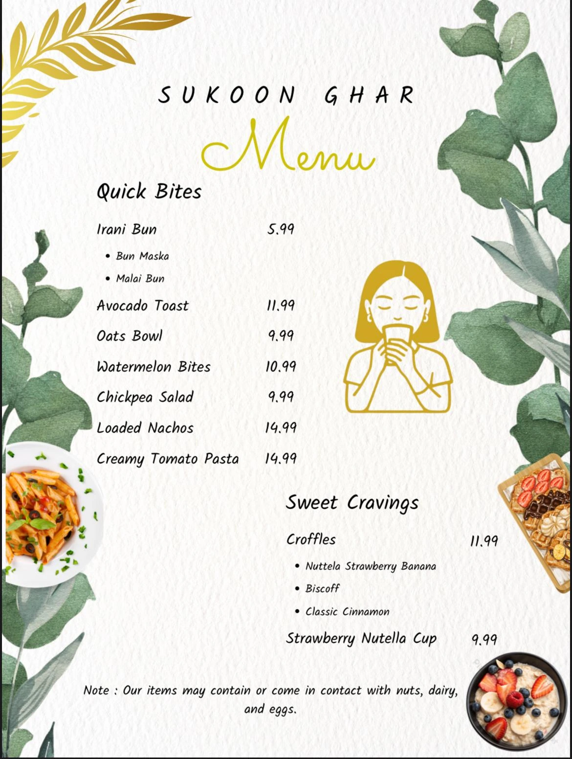 Menu page 2